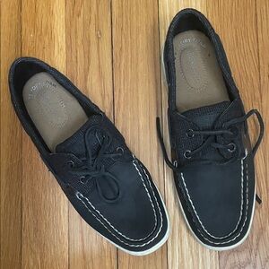 Black Sperry Top-Sider